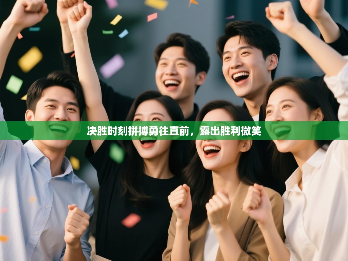 决胜时刻拼搏勇往直前,露出胜利微笑 第1张