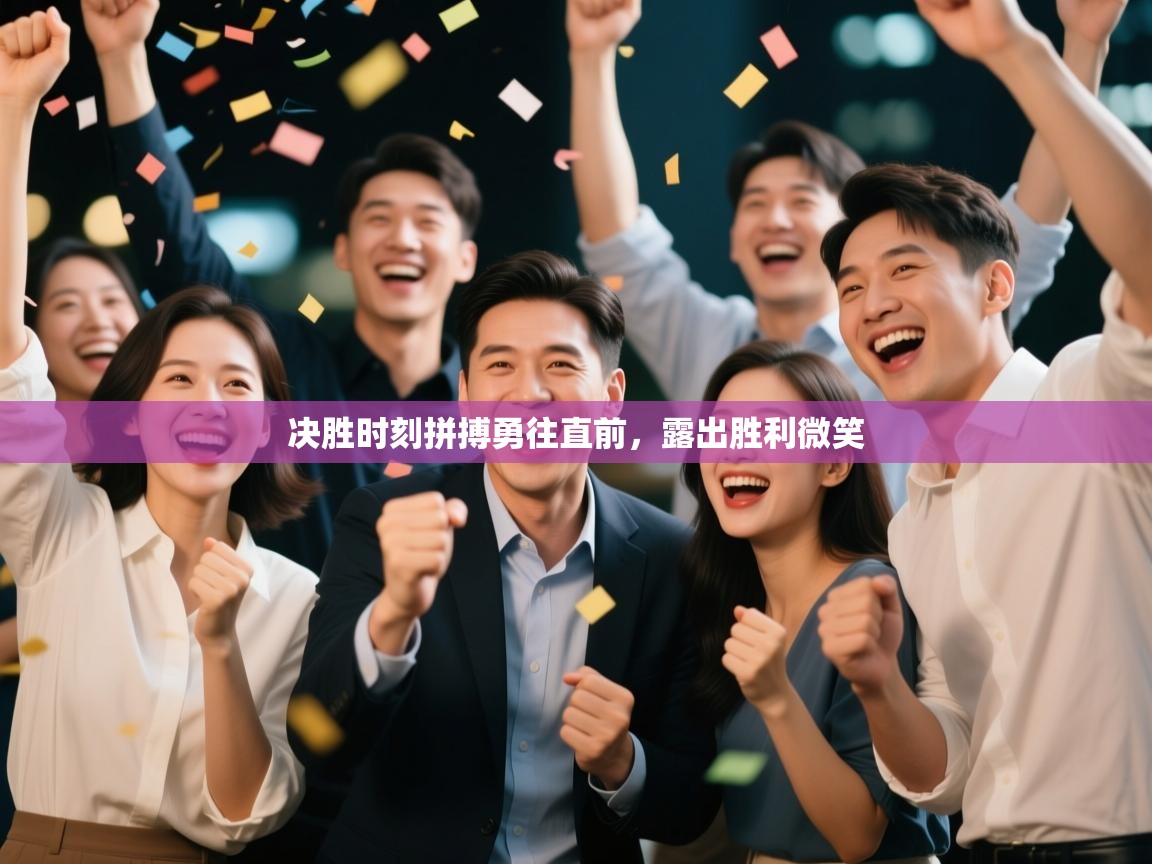 决胜时刻拼搏勇往直前,露出胜利微笑 第2张